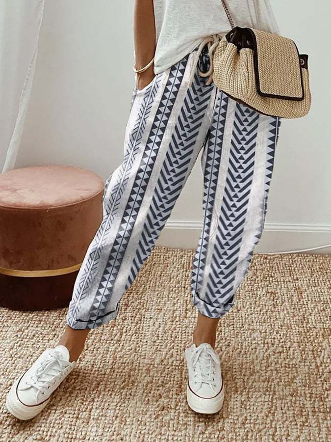 Printed Pants