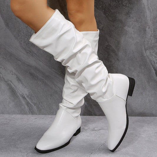 Long Pointed Toe Boots