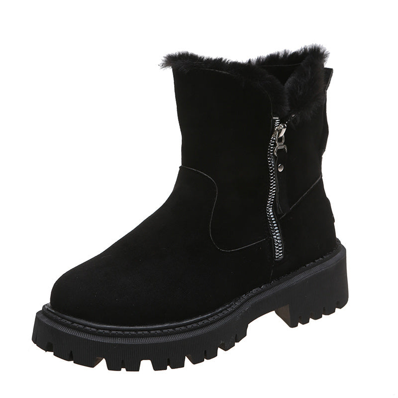 Thick Plush Boots