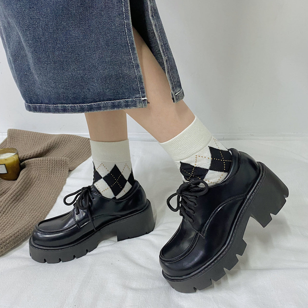 Platformed Boots