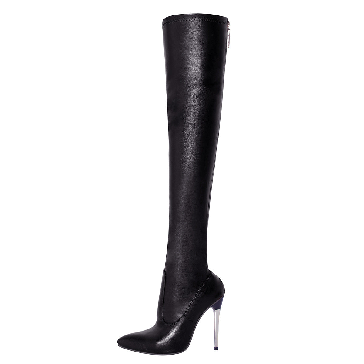 Overknee Long Black Boot