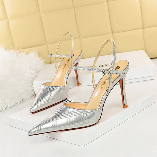 Metallic Heel