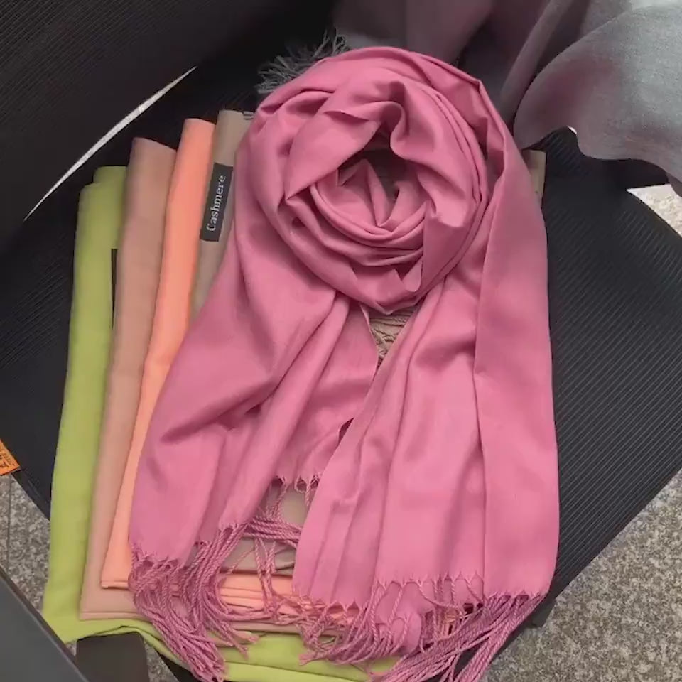 Imitation Cashmere Scarf Women Thickened Warmth